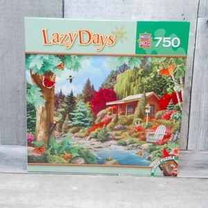 Lazy Days Time To Relax Master Pieces Puzzle NIB